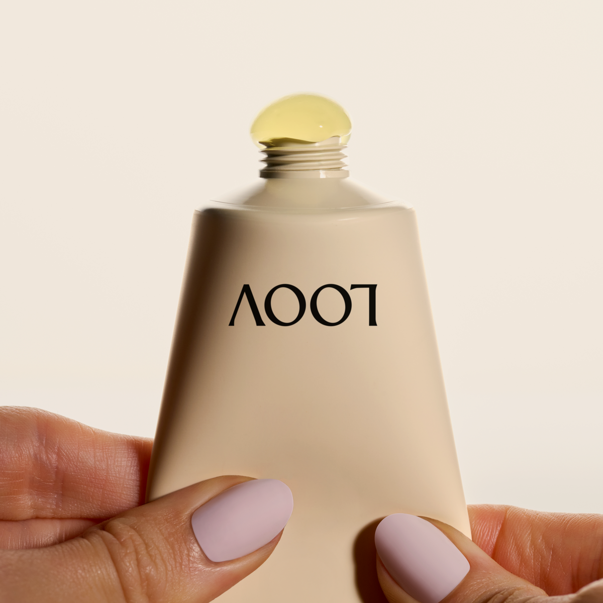 Invisible SPF 45 sunscreen pressed over makeup with no white cast